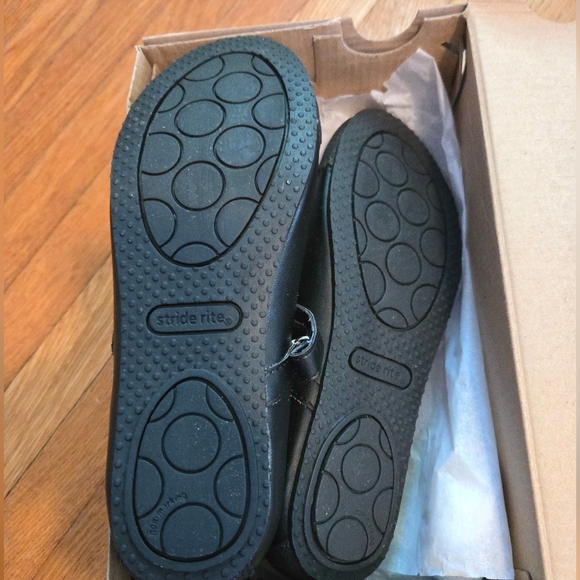 Stride Rite Black Ballet Flats Size Y1 - Picture 7 of 7